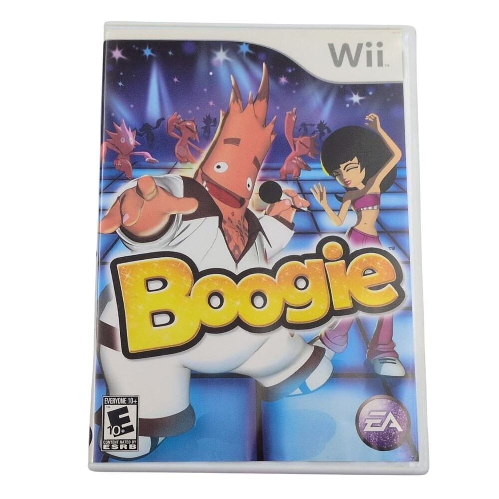 Boogie Nintendo Wii Video Game Dance Music Karaoke Party Multiplayer Tested